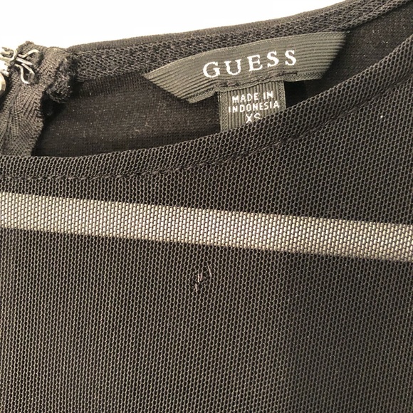 Guess Black Sheer Romper - Picture 6 of 8